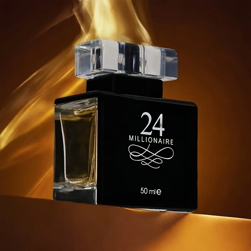 Colonia para Hombres, Millonario 50ml+5ml Tamaño de Viaje Azul Cielo, Eau De Toilette en Spray Antiguo para Hombres, Lujoso y Duradero, Fresco y Romántico